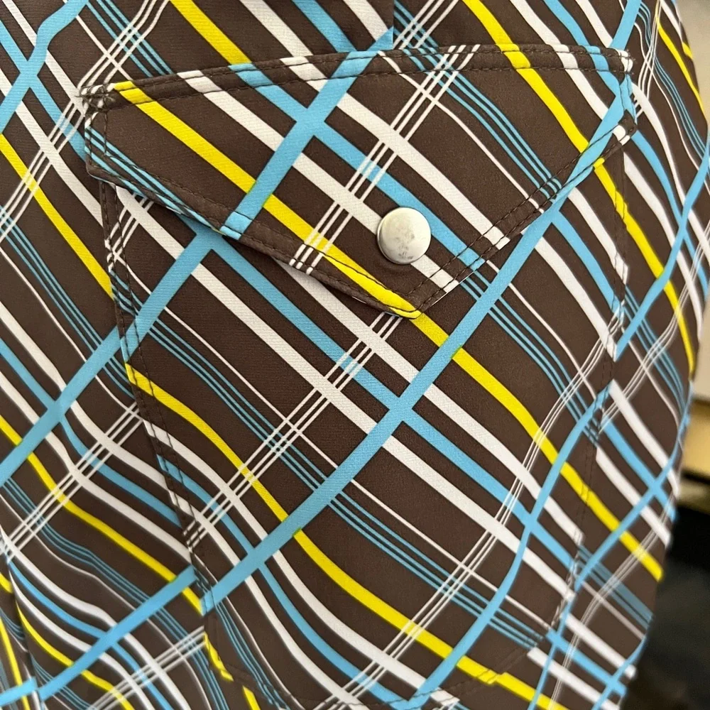 Jofit Signature Plaid Performance Golf Skort Size:‎ 8